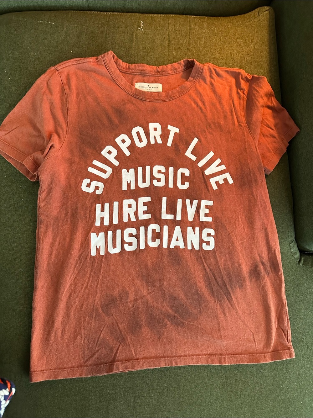 Imogene + Willie Studio Tee, large